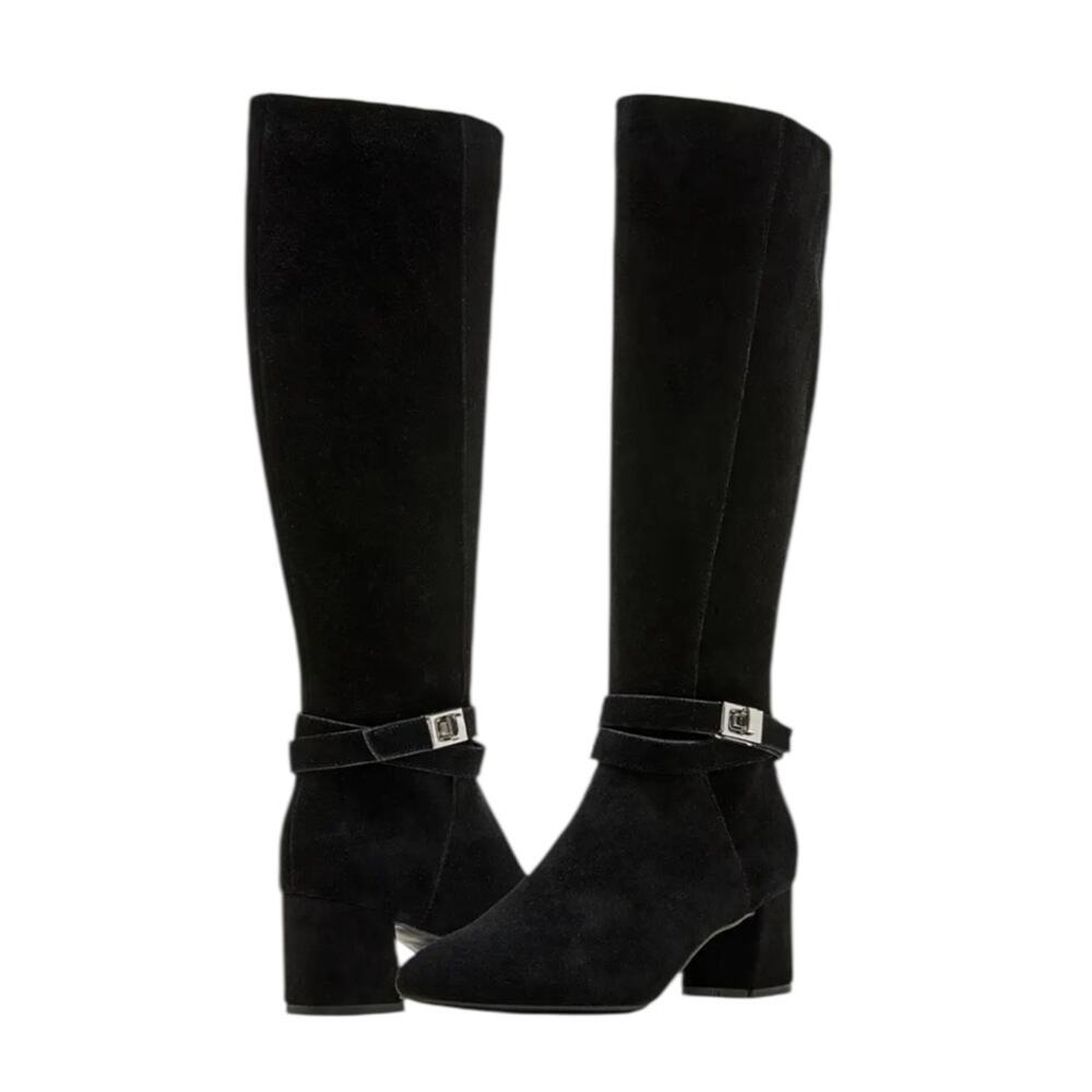 NWOT Blondo Ashley Waterproof Black Suede Boots – Sz 8.5M
